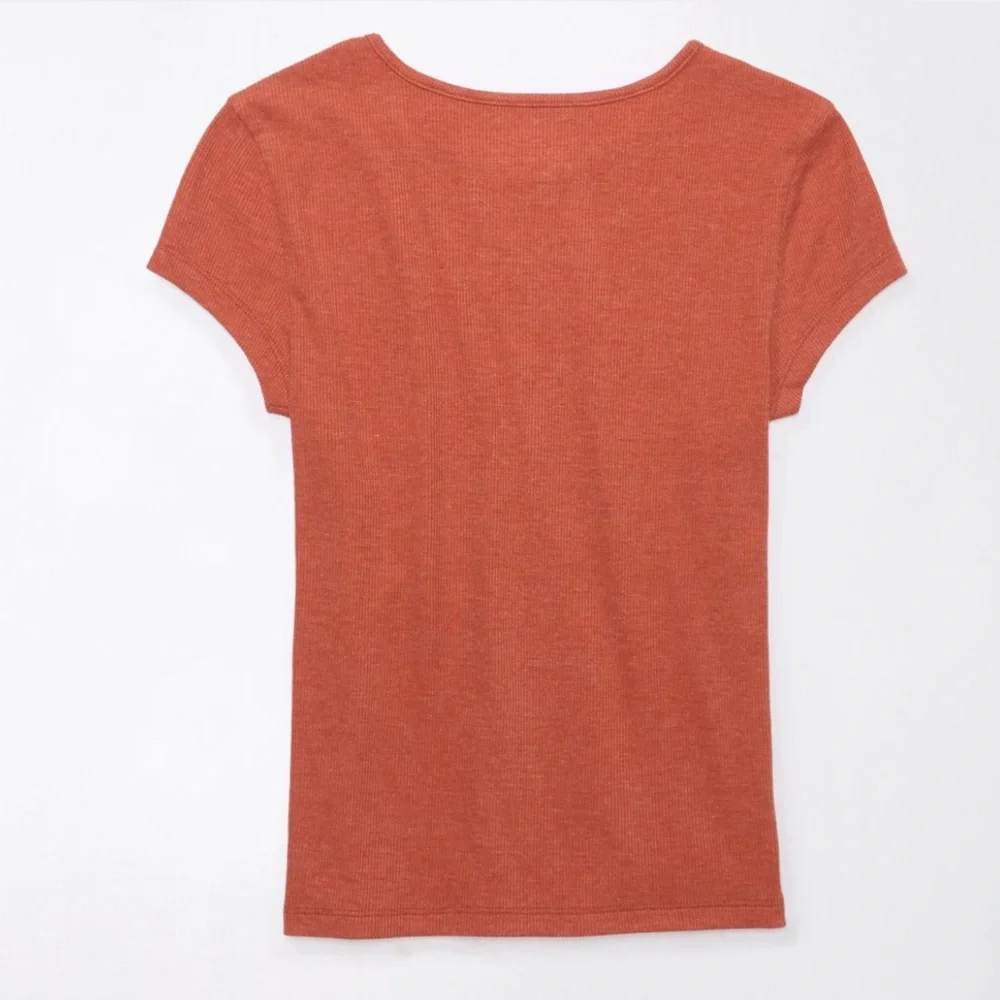 AE | Hey Baby | Ribbed | Tee | CC - Picture 10 of 17